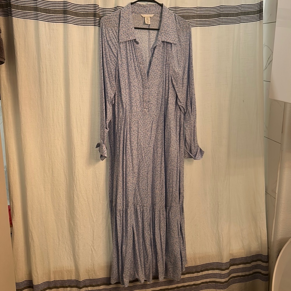 H&M Flower print dress XL